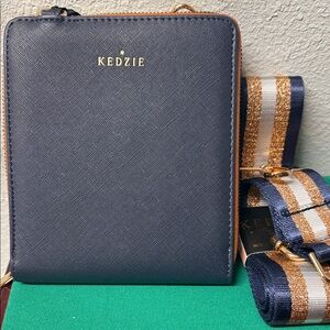 Kedzie Navy Crossbody Bag